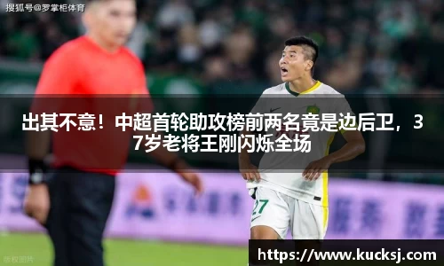 出其不意！中超首轮助攻榜前两名竟是边后卫，37岁老将王刚闪烁全场